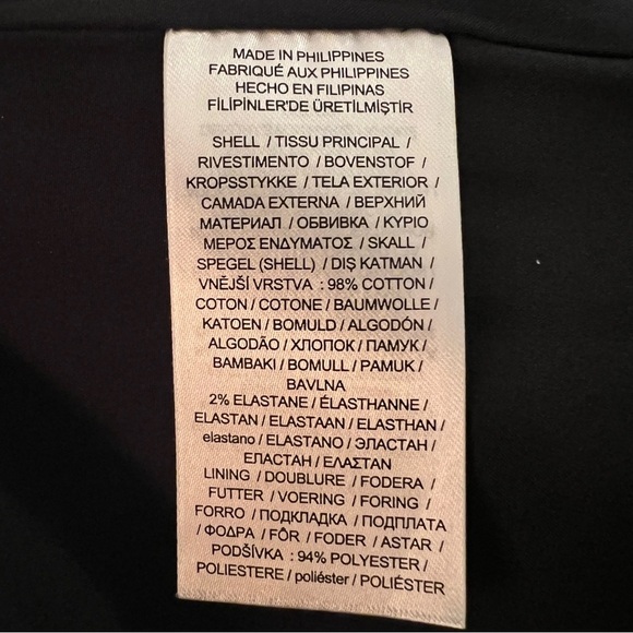 Ralph Lauren Women’s Bullion Jacquard Navy Blue Single Breast Blazer Gold Crest - Picture 13 of 16